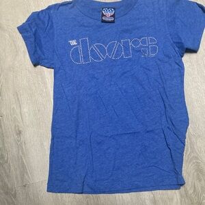 Junk Food Clothing Blue 'The Doors' Kids T-Shirt